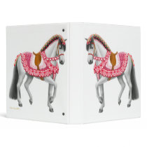 Valentine Hearts Horse Binder by twopurringcats Valentine Hearts Horse Binder