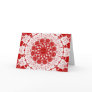 Valentine Hearts Kaleidoscope Greeting Card