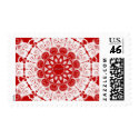 Valentine Hearts Kaleidoscope postage