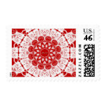 Valentine Hearts Kaleidoscope Stamps