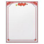 Valentine Hearts Letterhead
