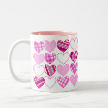 Valentine Hearts Mug - Valentine sweethearts