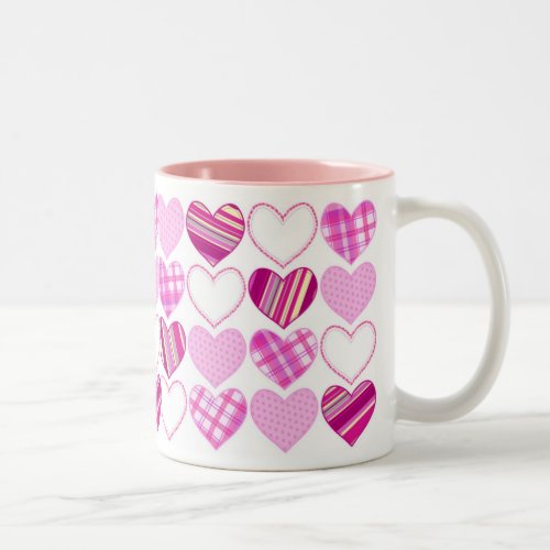 Valentine Hearts Mug mug