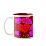 Valentine Hearts mugs