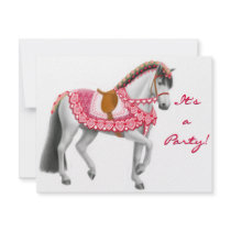 Valentine Horse Invitation