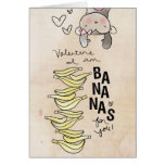 Valentine I am bananas by VOL25 Cards