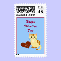 Valentine Kathy Kitten stamps