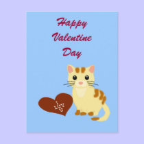 Valentine Kathy Kitten postcards