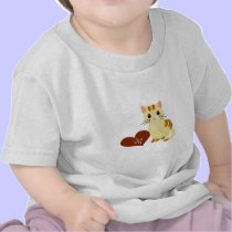 Valentine Kathy Kitten t-shirts
