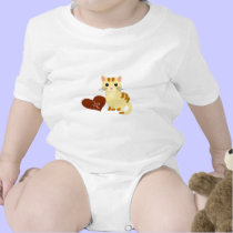 Valentine Kathy Kitten t-shirts