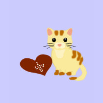 Valentine Kathy Kitten t-shirts