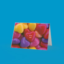 Valentine Kiss Me Card