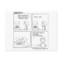 Valentine Kiss postcards