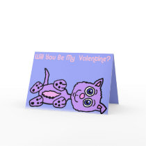 Valentine Kitty Card