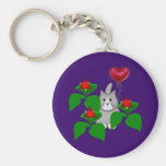 Valentine Kitty Cat Keychain