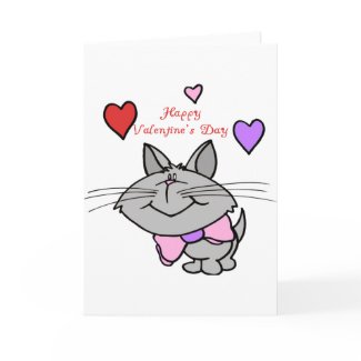 Valentine Kitty - Great Gift Idea for Kids card