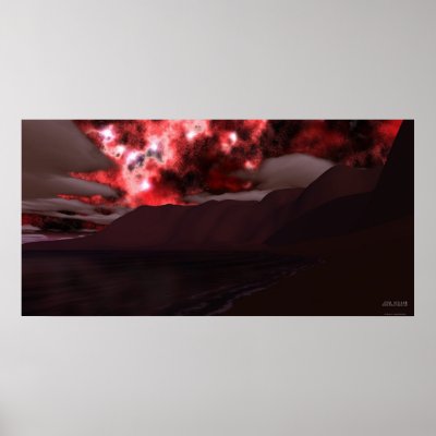 Valentine Lake - Extreme Print by 3dartwork