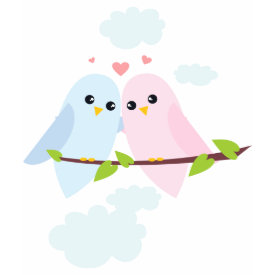 Valentine Love Birds shirt