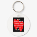 Valentine---Love Doesn't Make the World Go Round keychains by gailg1957 Valentine---Love Doesn't Make the World Go Round keychains