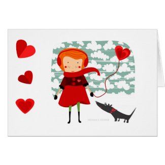 Valentine Love Greeting Card