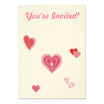 Valentine Love Hearts Card