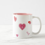 Valentine Love Hearts Mug