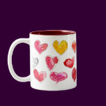 Valentine Love Hearts Mug 3 of 4