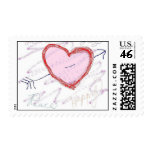 Valentine Love Hearts Stamp
