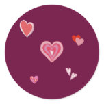Valentine Love Hearts Stickers