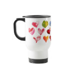 Valentine Love Hearts Travel Mug 2 of 4