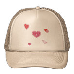 Valentine Love Hearts Trucker Hats