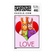 Valentine LOVE Stamp stamps