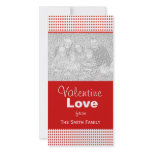 Valentine Love Vertical Photo Cards
