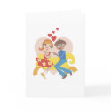 Valentine Lovers Cards card