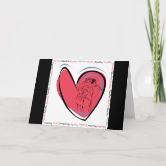 Valentine Lovers Heart card