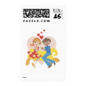 Valentine Lovers stamp