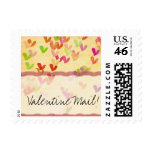 Valentine Mail USPS Heart stamp