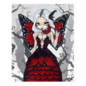 Valentine Masquerade gothic fairy Art Print