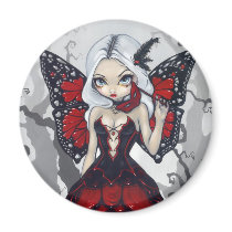 "Valentine Masquerade" Magnet by strangeling "Valentine Masquerade" Magnet