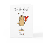 Valentine Nuts About You Greeting Card