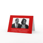 VALENTINE /OBAMA, Antoine de Saint-Exupery quote Greeting Cards