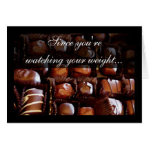 Valentine on a Diet, Valentines Day Greeting Card