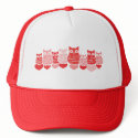 Valentine Owls hats by candystore Valentine Owls hats