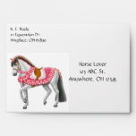Valentine Parade Horse Envelope