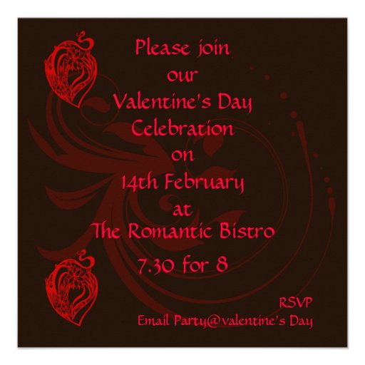 Valentine Party Invitation