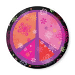 Valentine Peace Sign Magnets