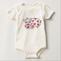 Valentine pig onesies t-shirts