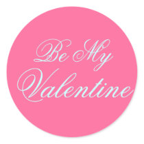 Valentine Pink stickers