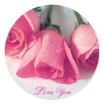 Valentine Pink stickers