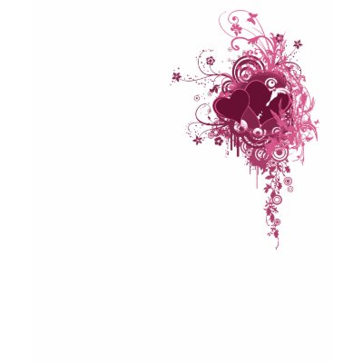 Valentine - pink tee shirt by alprod